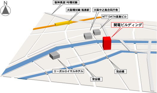 関電ビルディング地図