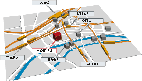 新藤田ビル地図