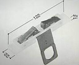 ホーム雨戸Ⅱ型 [71-77] 鋼板ヨコ型  1AMN AK260  
