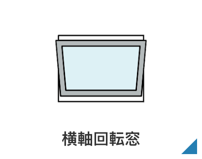 横軸回転窓