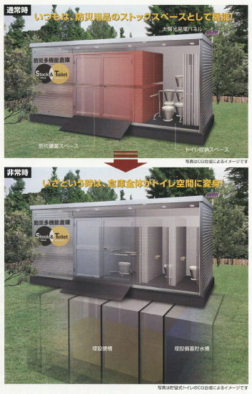 多機能防災倉庫