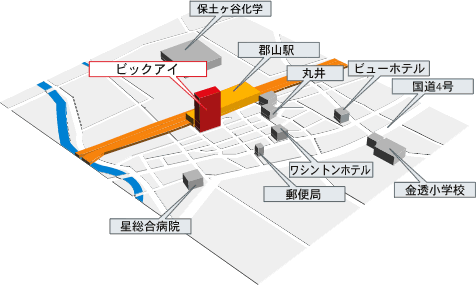 ビッグアイ地図