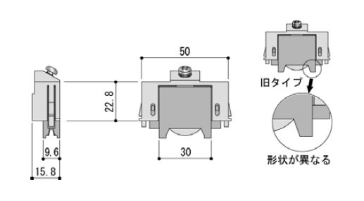 網戸 網戸戸車 網戸戸車 RA0542NN