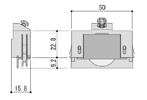 網戸 網戸戸車 網戸戸車 RA1000NN