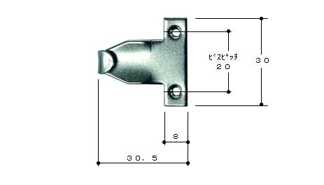 引違い窓 クレセント クレセント受け AH2110K