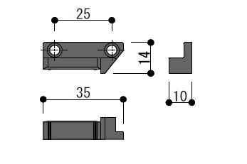 引違い窓 小窓・他 引違い窓ローラーガイド WI4750ZN