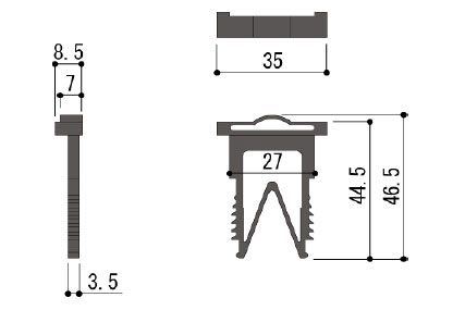 片引き窓 ビル用メンテ金具 商品ラインナップ 株式会社 不二サッシ九州