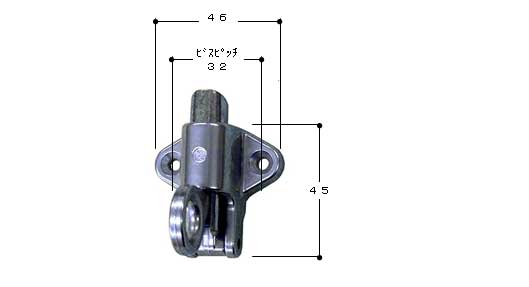 内倒し窓 トップラッチ トップラッチ AP2060