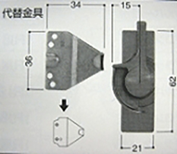 NFK80・ NFK120・ NFK-AW (NFK雨戸サッシ)・ FK-204・ SFK80・ SFK120・ NFKサイディング・ FK-70 [70-79] 窓タイプ  1NFK CB5620NR 右勝手 シルバー