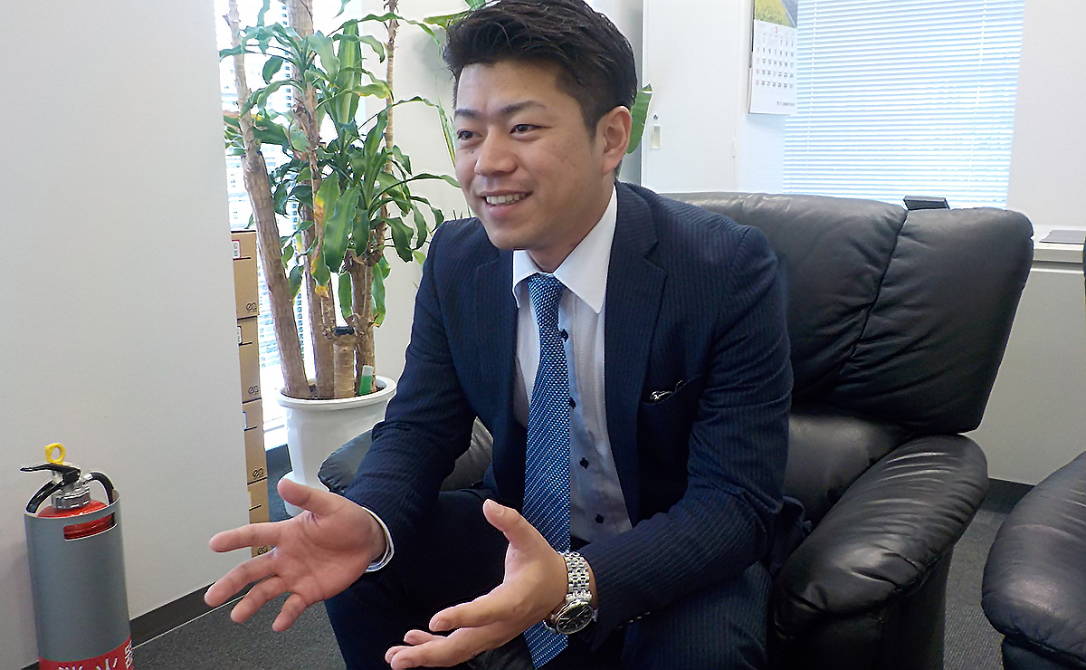 活躍する社員たち 営業部 K.C.さん