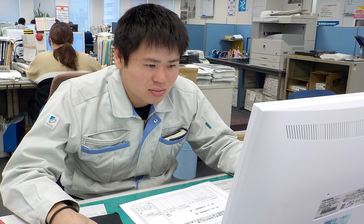 活躍する社員たち 施工管理部 Y.T.さん